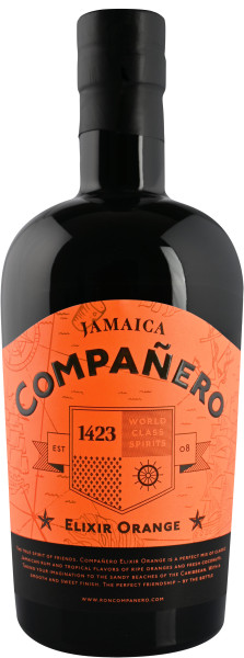 Ron Companero Elixir Orange 40%vol. 0,7l