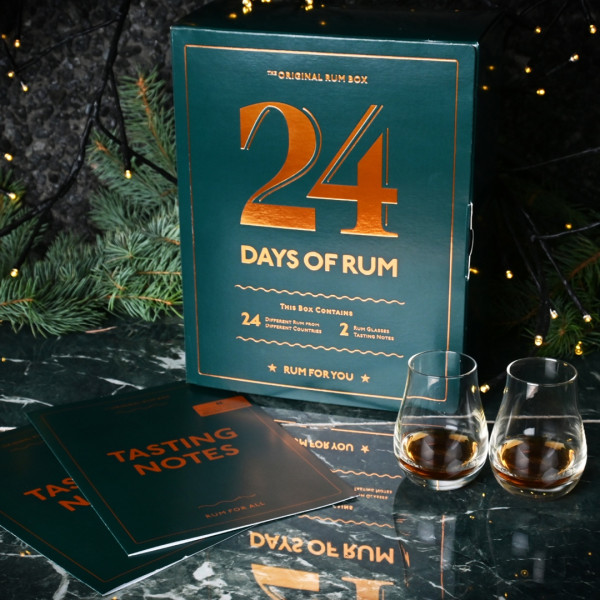 Adventskalender 24 Days of Rum 2023 Green Edition