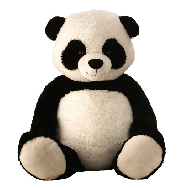 Riesen Teddybär Panda Pandabär Kuschelbär XXL 150 cm groß Plüschbär Kuscheltier samtig weich - zum l