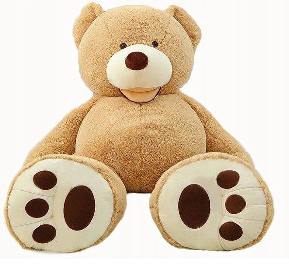 Riesen Teddybär Kuschelbär 190 cm XXXL Plüschbär Kuscheltier samtig weich