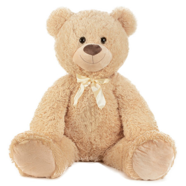Giant Teddy Bear Cuddly XXL 100 cm tall plush stuffed animal velvety soft - for love