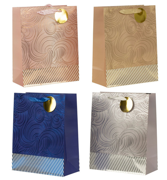 Gift bags each in a set of 4 26x32x12cm Noble
