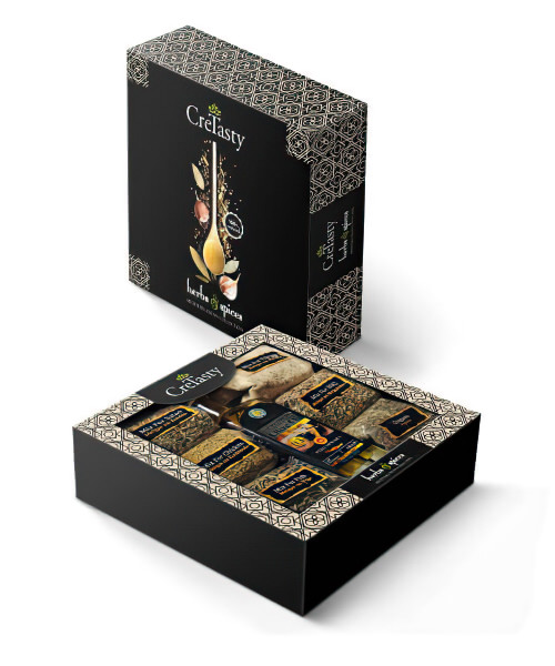 Spices gift set from Crete in Greece with 6 delicious spices (30gr)