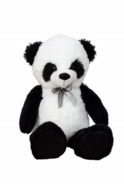 Riesen Pandabär Kuschelbär XXL 100 cm groß Plüschbär Kuscheltier Panda kuschelig weich