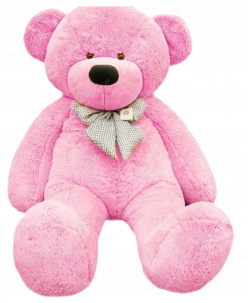XXL teddy bear pink 130 cm plush bear cuddly toy super soft