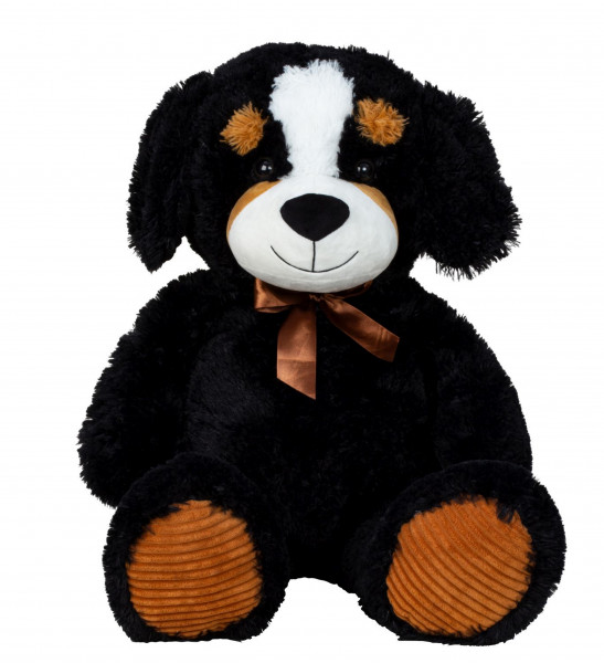 Plush dog cuddly bear XXL 100 cm tall Plush dog cuddly toy velvety soft