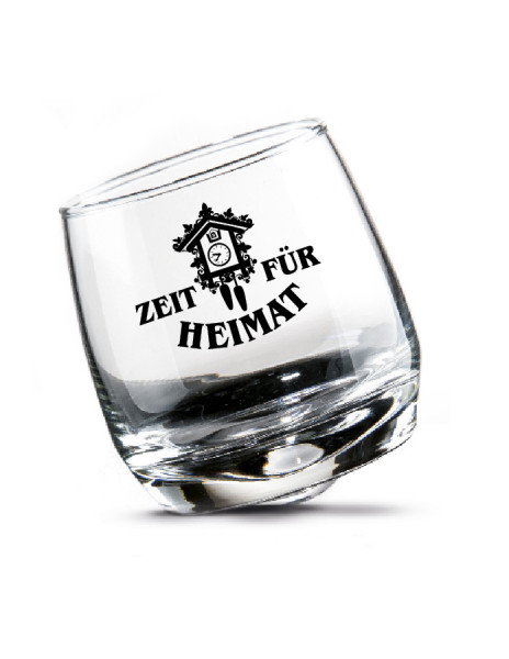 2 er Set Whisky-Gläser Rumgläser Wackelglas Schwenkglas in Geschenkbox Höhe 8,5 cm Durchmesser 7,5 c
